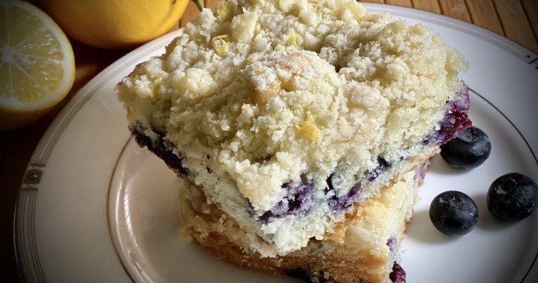 Blueberry Lemon Coffee Cake