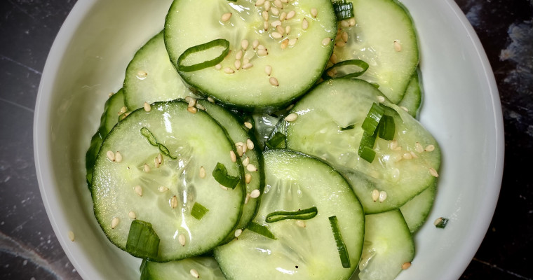 Japanese-Style Cucumbers